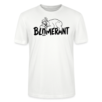 BLÜMERANT - Unisex T-Shirt mit Berliner Schnauze - Weiß