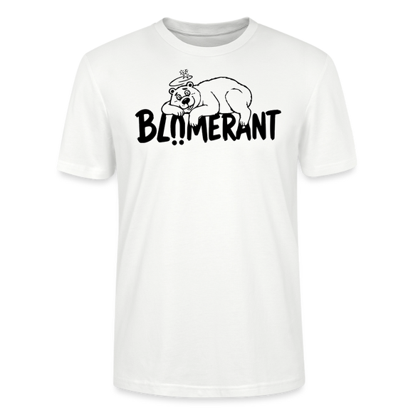 BLÜMERANT - Unisex T-Shirt mit Berliner Schnauze - Weiß