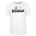 BLÜMERANT - Unisex T-Shirt mit Berliner Schnauze - Weiß