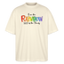 PRIDE 'REGENBOGENSCHAF'-Oversized Unisex Bio T-Shirt - Naturweiß