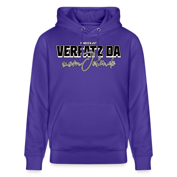 VERFATZ DA VOM JELÄNDE-Unisex Bio-Hoodie - Purple Love 