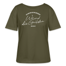WIR SIND DIE GEILSTEN-Berlin2026-Rundhals Frauen Bio-T-Shirt - Khaki