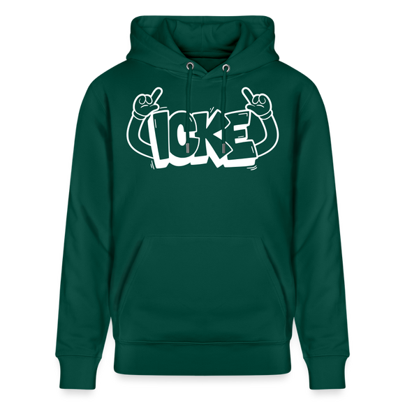 ICKE-Unisex Bio-Hoodie mit Berliner Schnauze - Forest