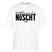 Berliner Spruch-NETT KANN ICK OOCH-Oversized Unisex Bio T-Shirt - Weiß