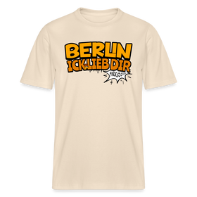 BERLIN ICK LIEB DIR - Relaxed Fit Unisex Bio-T-Shirt - Naturweiß