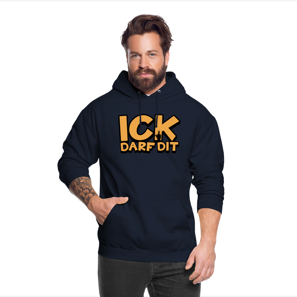 ICK DARF DIT - Hoodie - Navy