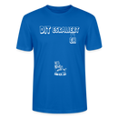 DIT ESKALIERT EH- Unisex T-Shirt BIO - Pfauenblau
