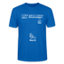 DIT ESKALIERT EH- Unisex T-Shirt BIO - Pfauenblau