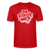 Berlin Shirt mit Spruch- DA KIEKSTE WA?-Unisex T-Shirt Bio - Rot