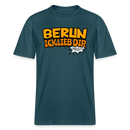 BERLIN ICK LIEB DIR - Relaxed Fit Unisex Bio-T-Shirt - Dunkles Petrol