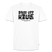 PASS UFF KEULE-Männer Premium T-Shirt mit Berliner Schnauze - Weiß