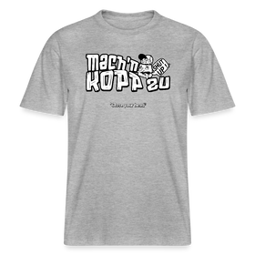 MACH N KOPP ZU-Relaxed Fit Unisex Bio-T-Shirt II - Grau meliert