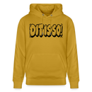 Berlin Hoodie „DIT IS SO!“ – Unisex Bio-Hoodie mit Berliner Schnauze - Ocker
