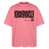 Chaos Shirt-KLADDERADATSCH-Oversized Unisex Bio T-Shirt - Pink 