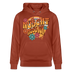 BERLINER RETRO-NÜSCHT MUSS ICK-Unisex Bio-Hoodie - Terrakotta