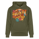 BERLINER RETRO-NÜSCHT MUSS ICK-Unisex Bio-Hoodie - Khaki Grün
