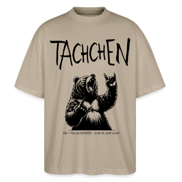TACHCHEN BERLINER - Unisex Oversize Bio-T-Shirt - Steingrau