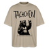 TACHCHEN BERLINER - Unisex Oversize Bio-T-Shirt - Steingrau