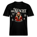 JIBT NÜSCHT-RELAXED FIT Unisex Organic T-Shirt-Weihnachten Berlin - Schwarz