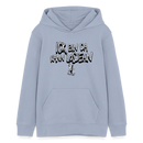 ICK BIN DA-Teenager Bio-Hoodie - Lavendel-Violett