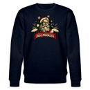 JIBT NÜSCHT zu Weihnachten in Berlin-Unisex Bio-Sweatshirt - Navy