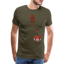 ICK LIEBE DIR-Männer Premium T-Shirt - Khaki