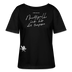 NACHTIGALL,ICK HÖR DIR TRAPSEN-Rundhals Frauen Bio-T-Shirt II - Schwarz