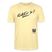schwarzer, weiss umrandeter Schriftzug "Kiekst'n so?" im Berliner Dialekt, geschrieben in einer dynamischen, handgezeichneten Pinselstrich-Optik. - auf Bio unisex T-shirt- Creme