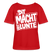 Berlin Shirt mit Spruch-DIT MACHT URST LUNTE-Rundhals Frauen Bio-T-Shirt - Rot