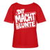 Berlin Shirt mit Spruch-DIT MACHT URST LUNTE-Rundhals Frauen Bio-T-Shirt - Rot