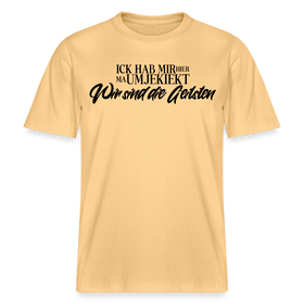 WIR SIND DIE GEILSTEN-Relaxed Fit Unisex Bio-T-Shirt - Hellgelb