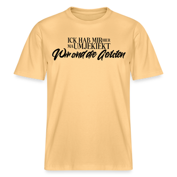 WIR SIND DIE GEILSTEN-Relaxed Fit Unisex Bio-T-Shirt - Hellgelb