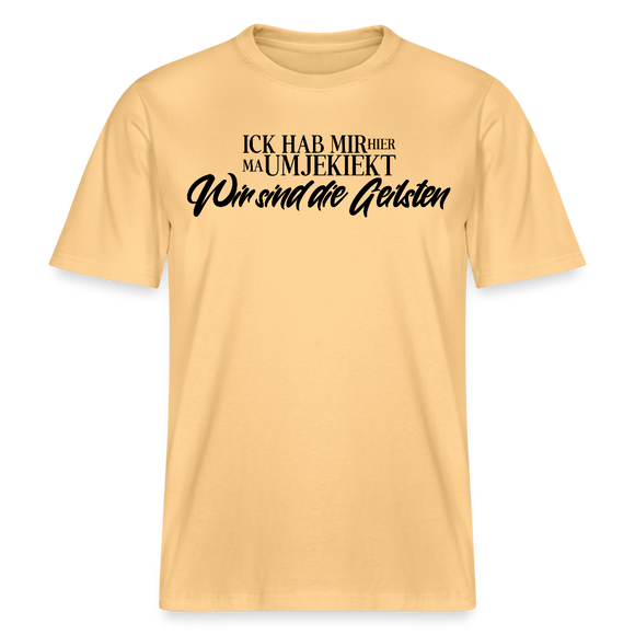 WIR SIND DIE GEILSTEN-Relaxed Fit Unisex Bio-T-Shirt - Hellgelb