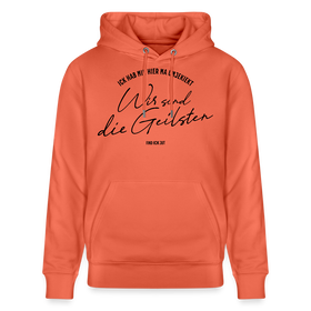 WIR SIND DIE GEILSTEN-Berlin26-Unisex Bio-Hoodie - Hellrot