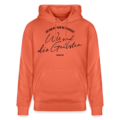 WIR SIND DIE GEILSTEN-Berlin26-Unisex Bio-Hoodie - Hellrot