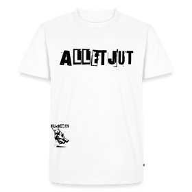 ALLET JUT-Männer Premium BIO T-Shirt - Weiß