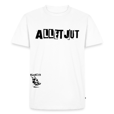 ALLET JUT-Männer Premium BIO T-Shirt - Weiß