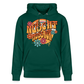 BERLINER RETRO-NÜSCHT MUSS ICK-Unisex Bio-Hoodie - Forest