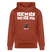 ICK MACH WAT ICK WILL-Unisex Bio-Hoodie - Terrakotta
