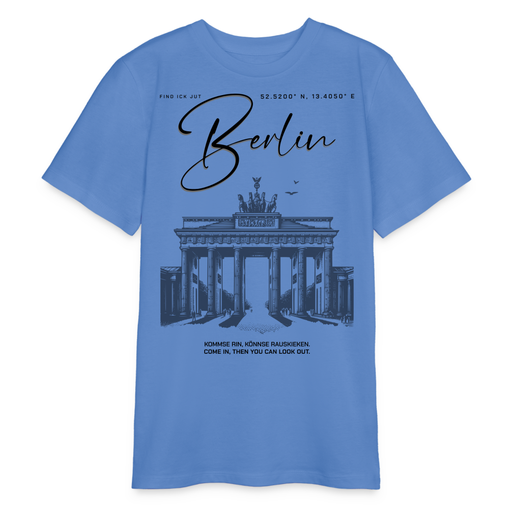 BERLIN-Bio Teenager T-Shirt - Blau