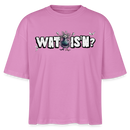 WAT IS'N?-Frauen Boxy Bio-T-Shirt - Pink