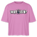 WAT IS'N?-Frauen Boxy Bio-T-Shirt - Pink