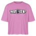 WAT IS'N?-Frauen Boxy Bio-T-Shirt - Pink