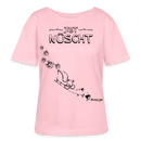 WEihnachten in Berlin25-JIBT NÜSCHT-Rundhals Frauen Bio-T-Shirt - Hellrosa