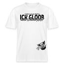 ICK GLOOB MEEN SCHWEIN PFEIFT-Relaxed Fit Unisex Bio-T-Shirt - Weiß