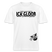 ICK GLOOB MEEN SCHWEIN PFEIFT-Relaxed Fit Unisex Bio-T-Shirt - Weiß