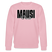 MAUSI UND MOTTE-Unisex Bio-Sweatshirt - Hellrosa