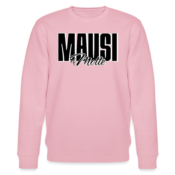 MAUSI UND MOTTE-Unisex Bio-Sweatshirt - Hellrosa