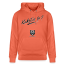 KIEKST'N SO?-Unisex Bio-Hoodie - Hellrot