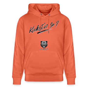 KIEKST'N SO?-Unisex Bio-Hoodie - Hellrot